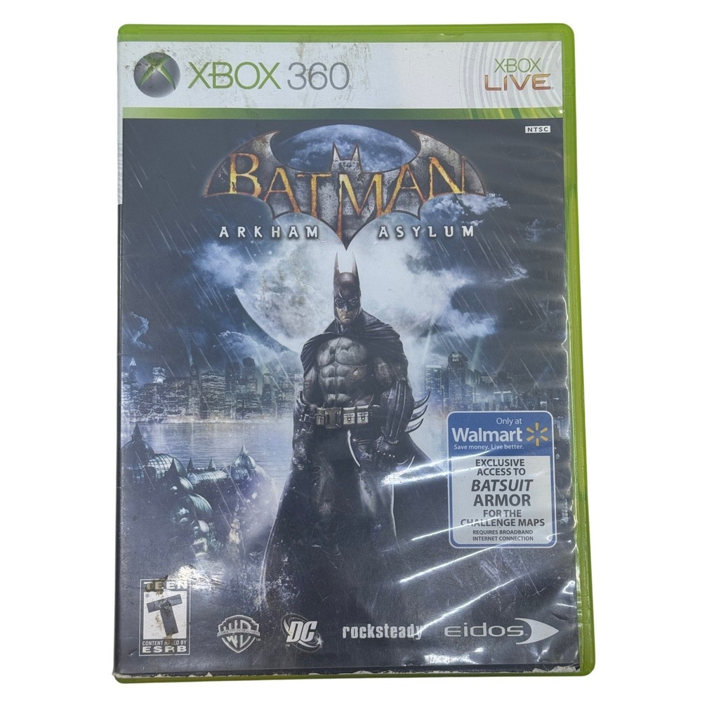Batman: Arkham Asylum‎ Xbox 360 Game Walmart Exclusive Access - TESTED & WORKING